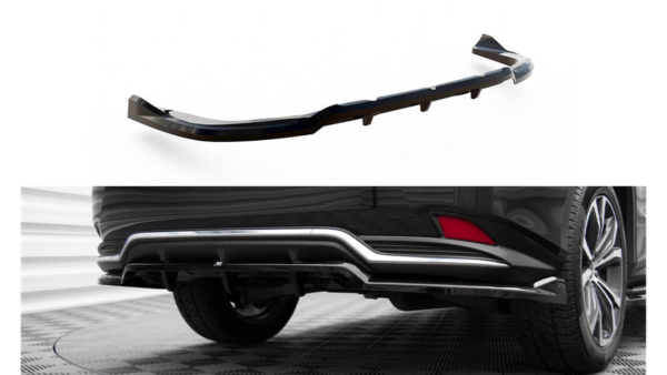 Splitter Lexus RX IV Facelift Rear Central with Diffuser