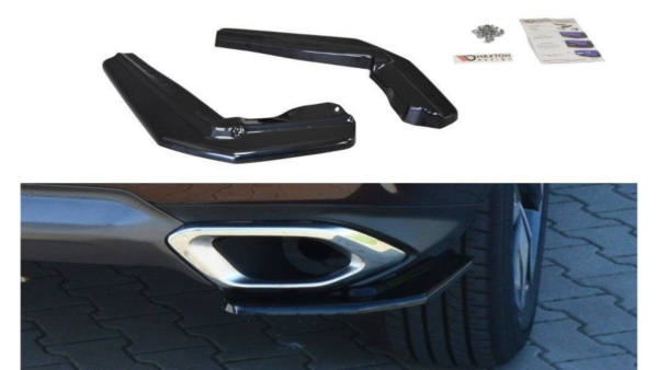 Splitter Lexus RX IV T Rear Side Gloss Black