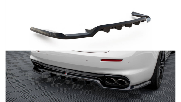 Splitter Maserati Ghibli III Facelift Rear Central with Diffuser