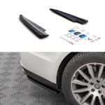 Splitter Maserati Ghibli III Rear Side Gloss Black