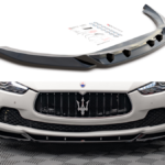Splitter Maserati Ghibli III Front v.1 Gloss Black