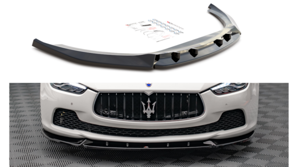 Splitter Maserati Ghibli III Front v.2 Gloss Black