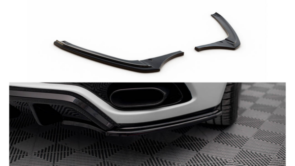 Splitter Maserati Granturismo I Rear Side v.2 Gloss Black