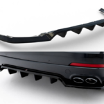 Splitter Maserati Levante GT Mk1 Facelift Rear Central with Diffuser