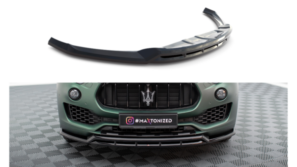 Splitter Maserati Levante I Front v.2 Gloss Black