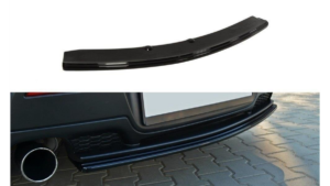 Splitter Mazda 3 I MPS Rear Central without Diffuser Gloss Black