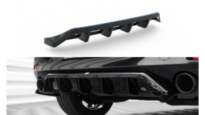 Splitter Mazda 3 IV Rear Central with Diffuser