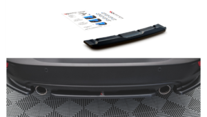 Splitter Mazda CX-3 Rear Central Gloss Black