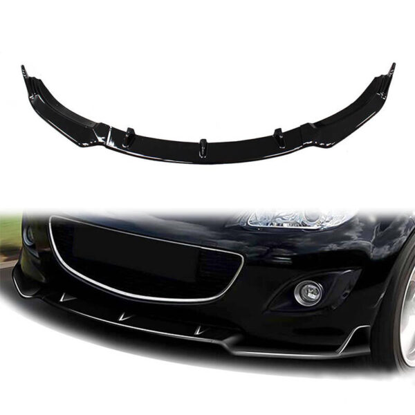 Splitter Mazda MX-5 esi läikiv must