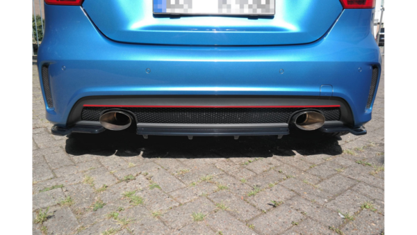 pol_pl_Splitter-Mercedes-Benz-A-W176-AMG-LINE-Tyl-Srodkowy-z-Dyfuzorem-Gloss-Black-273025_5.png Splitter Mercedes-Benz A W176 AMG-LINE Rear Central with Diffuser Gloss Black