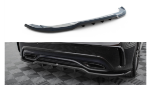 Splitter Mercedes-Benz A W176 Facelift Rear Central with Diffuser