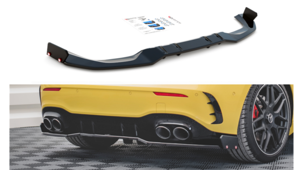 pol_pl_Splitter-Mercedes-Benz-A-W177-A45-S-Aero-Pack-Tyl-Srodkowy-flaps-Gloss-Black-274376_6.png Splitter Mercedes-Benz A W177 A45 S Aero Pack Rear Central + flaps Gloss Black