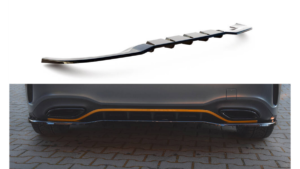 Splitter Mercedes-Benz A W177 Rear Central with Diffuser