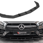 Splitter Mercedes-Benz A35 AMG Aero Pack W177 Front Pro Black