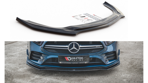 Splitter Mercedes-Benz A35 AMG Aero W177 Front v.2 Gloss Black