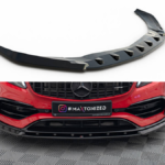 Splitter Mercedes-Benz A45 Aero W176 Facelift esi v.1 Läikiv must