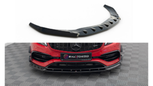 Splitter Mercedes-Benz A45 Aero W176 Facelift Front v.1 Gloss Black