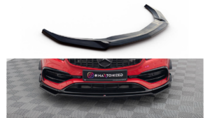 Splitter Mercedes-Benz A45 Aero W176 Facelift Front v.2 Gloss Black