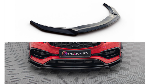 Splitter Mercedes-Benz A45 Aero W176 Facelift Front v.2 Gloss Black