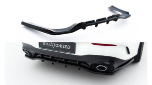 Splitter Mercedes-Benz AMG CLA 35 45 Shooting Brake C118 Facelift Rear Central with Diffuser
