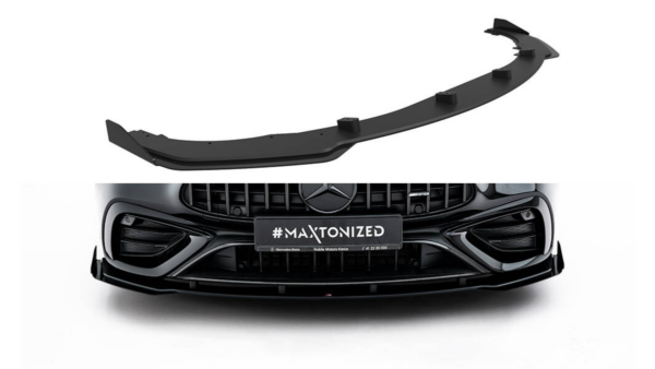 Splitter Mercedes-Benz AMG CLE 53 C236 Front Street Pro Black-Red + Gloss Flaps
