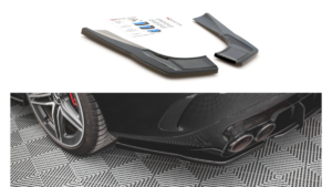 Splitter Mercedes-Benz CLA 35 Aero 45 Aero C118 Rear Side Gloss Black