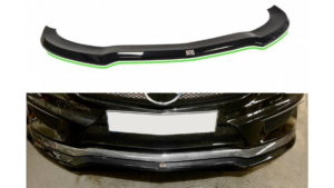 Splitter Mercedes-Benz CLA 45 AMG C117 v.1 Front Gloss Black