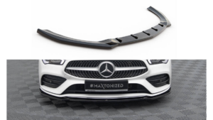 Splitter Mercedes-Benz CLA A35 AMG C118 Front v.1 Gloss Black