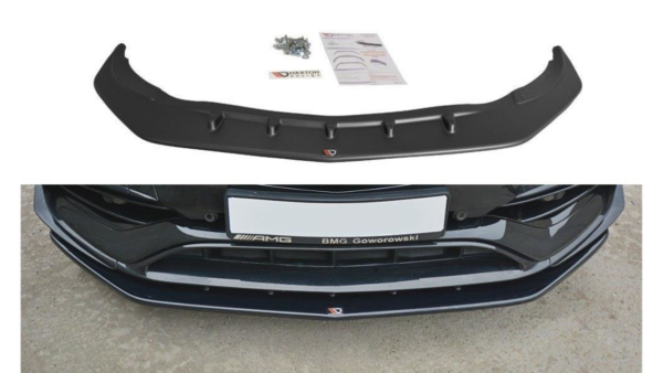 Splitter Mercedes-Benz CLA A45 AMG C117 Facelift Front v.1 Gloss Black