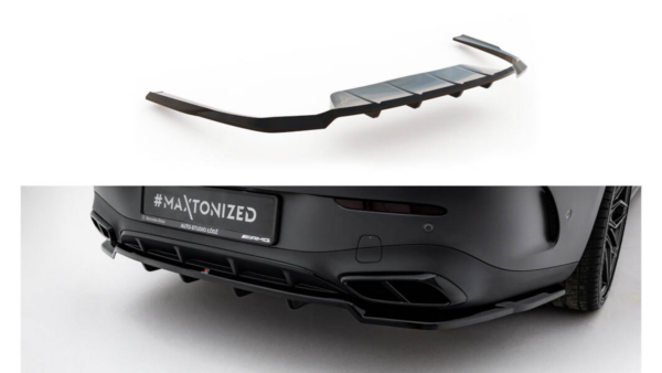 Splitter Mercedes-Benz CLE AMG-Line C236 Rear Central with Diffuser