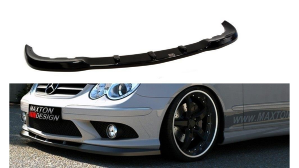 Splitter Mercedes-Benz CLK W209 Front AMG Gloss Black