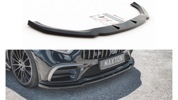 Splitter Mercedes-Benz CLS 53AMG C257 Front v.2 Gloss Black