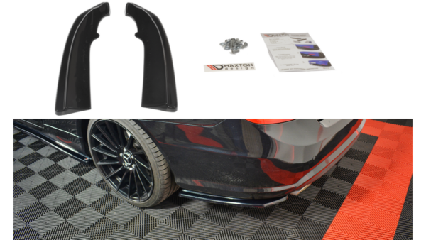 Splitter Mercedes-Benz E W207 AMG-Line Rear Side Gloss Black