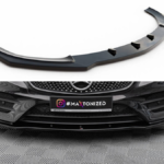 Splitter Mercedes-Benz E W213 (C238) Cabriolet (A238) 53 AMG Front v.1 Gloss Black