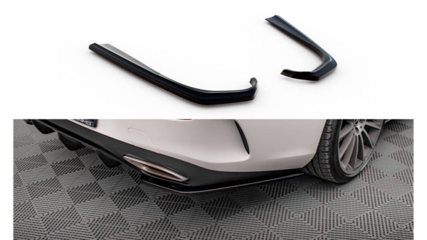 Splitter Mercedes-Benz E W213(C238) Cabriolet (A238) AMG-Line Rear Side Gloss Black