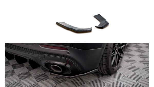 Splitter Mercedes-Benz GLB 35 X247 Rear Side Gloss Black