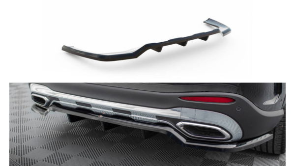 Splitter Mercedes-Benz GLC X254 Rear Central with Diffuser