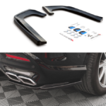 Splitter Mercedes-Benz GLE 63AMG C292 Rear Side v.1 Gloss Black
