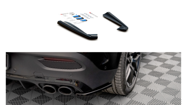 Splitter Mercedes-Benz GLE C167 Rear Side Gloss Black