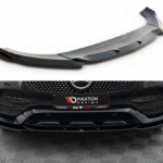 Splitter Mercedes-Benz GLE SUV C167 W167 Front Gloss Black