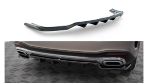 Splitter Mercedes-Benz GLE SUV W167 Rear Central with Diffuser