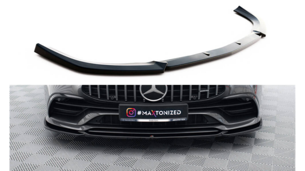 Splitter Mercedes-Benz GT 53 4-Door Front v.2 Gloss Black