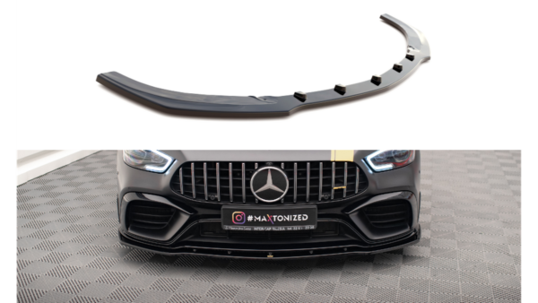 Splitter Mercedes-Benz GT 63S 4-Door Aero Front v.2 Gloss Black