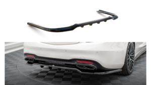 Splitter Mercedes-Benz S W222 Facelift Rear Central with Diffuser