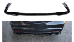 Splitter Mercedes-Benz S W222 Rear Central Gloss Black