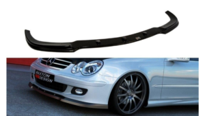 Splitter Mercedes CLK W209 Polift Front Model for standard version Gloss Black