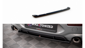 Splitter Mini Cooper Clubman John Cooper Works F54 Rear Central Gloss Black
