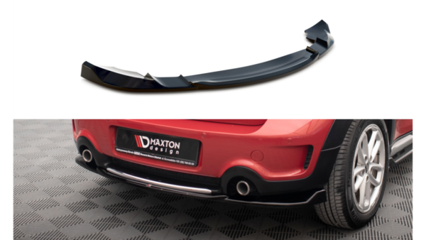 Splitter Mini Cooper Countryman R60 Facelift Rear Central