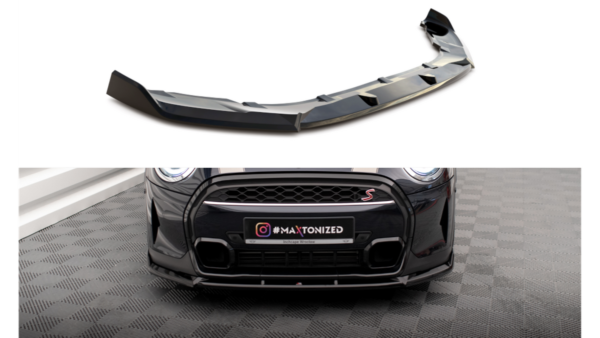 Splitter Mini Cooper S F56 Facelift Front v.2 Gloss Black