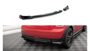 Splitter Mini One R56 Rear Side Gloss Black